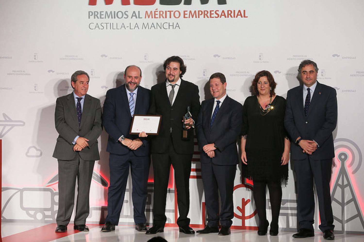 Entrega del Premio al Mérito Empresarial CLM: Economía Social